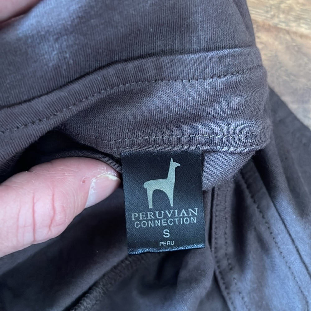 Peruvian Connection Modal Button Down Top - image 6